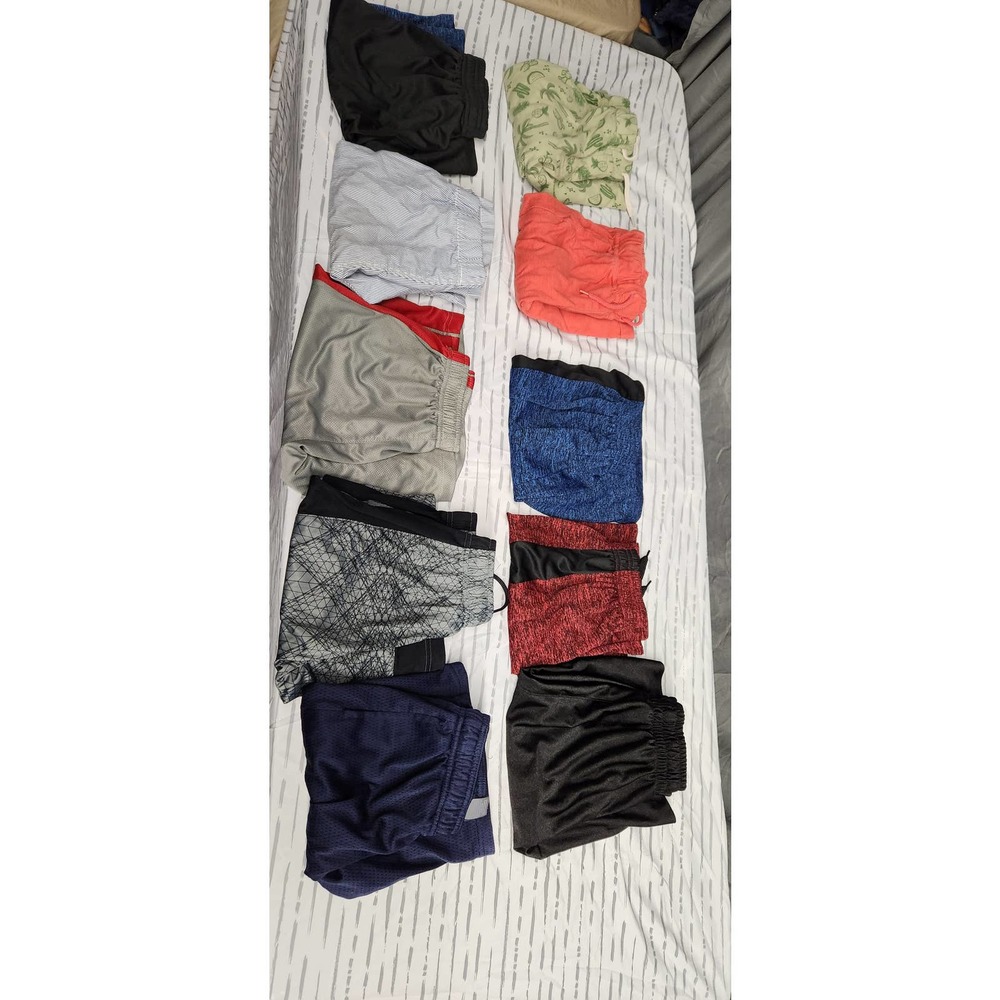boys youth shorts size medium 9-12- lot of 10